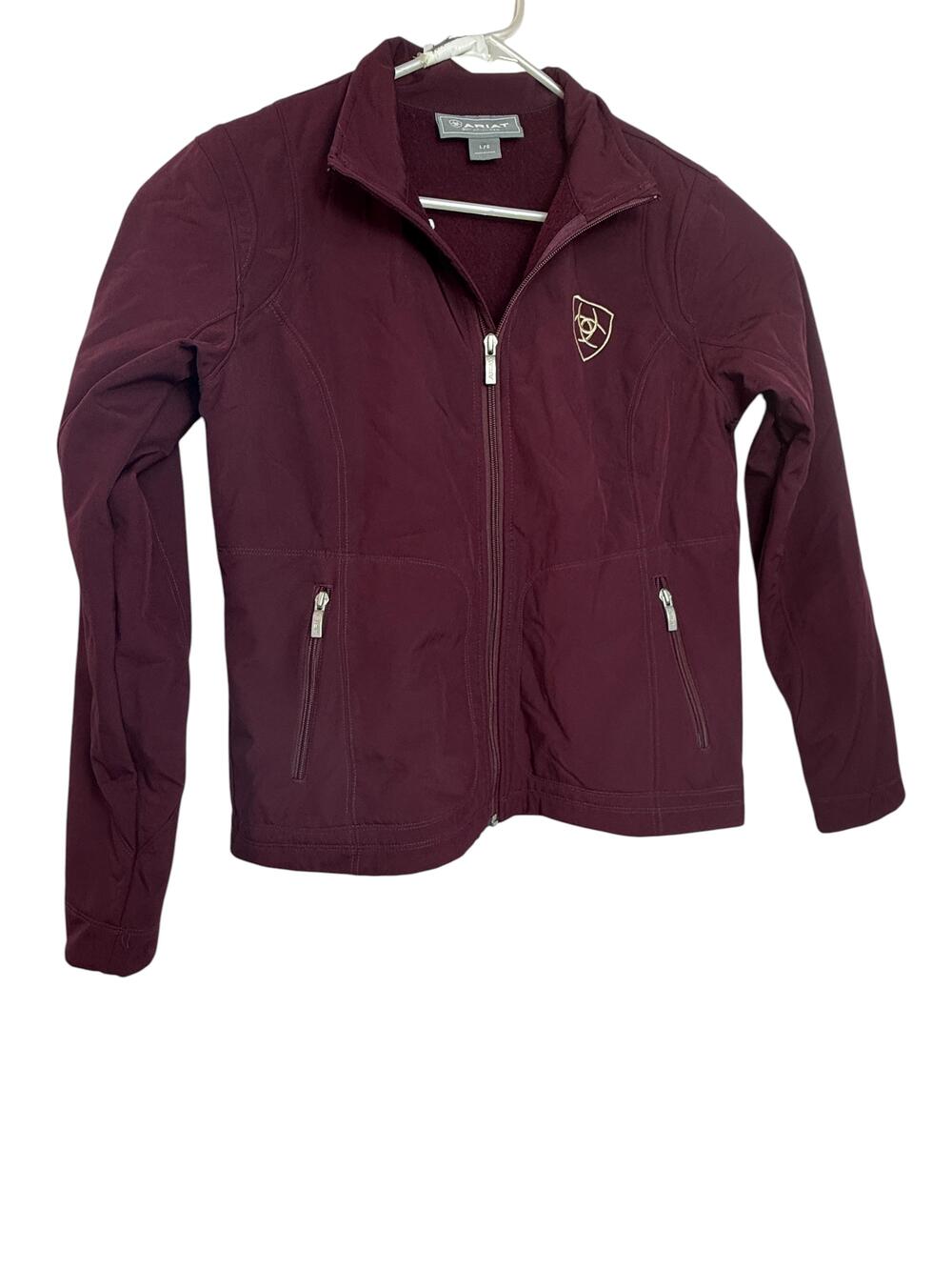 Ariat Jacket Womens Large Red AriatTEK Softshell Full Zip Riding Outdoor